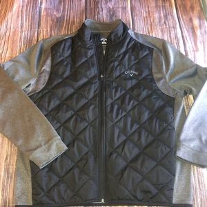 Men’s Callaway golf logo weather series jacket size large